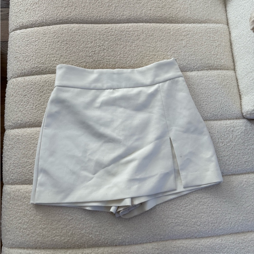 Zara Cream/white Skort
